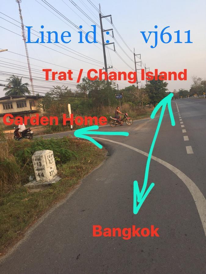 Garden Home, Chanthaburi Ban Bo  Exteriör bild